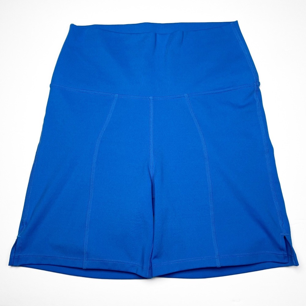 Carbon38 x Eleven Venus Williams Biker Shorts 6" $78 Blue Spandex M Tenniscore